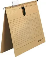 Falken Hängehefter UniReg A4 in Beige und Braun aus Papier mit Blauer Engel Zertifizierung - Bild 1