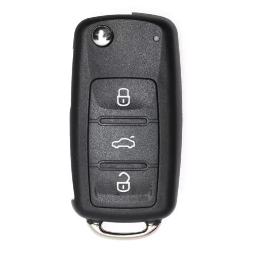 Keyecu Keyless-Go-Funkschlüssel mit 3+1 Tasten, 315 MHz, Schwarz, für Volkswagen Modelle mit Prox, NBG010206T - Bild 3