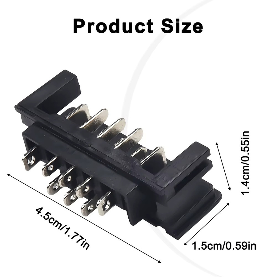 DAZZLEEX USB Adapter für Li-Ion Akku Ladegeräte DCB112 DCB115 DCB105 DCB090 in Schwarz - Bild 3