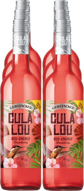Gerstacker Cula Lou red Erdbeere Alkopop 6 x 0,75 l - Bild 1