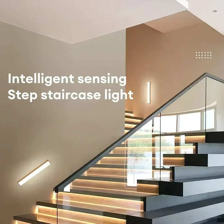 ESMARTER LED Wandleuchte in Weiß mit Bewegungssensor, wiederaufladbare magnetische Schranklampe und Nachtlicht für Badezimmer und Möbel - Bild 5