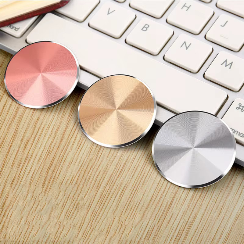 HTHwish MagSafe Magnetische Handyhalterung mit kabellosem Laden und Metallplatte in Gold für iPhone 14 15 und Xiaomi Universal Smartphone Zubehör - Bild 2