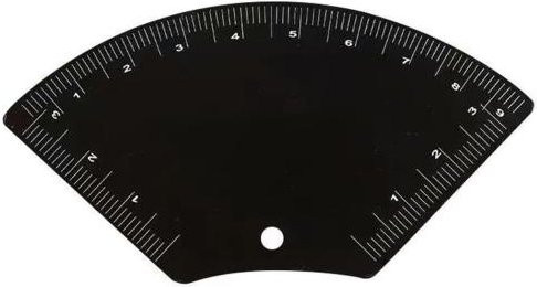 Yousheng Augenbrauen-Design-Lineal, Unisex - Bild 1