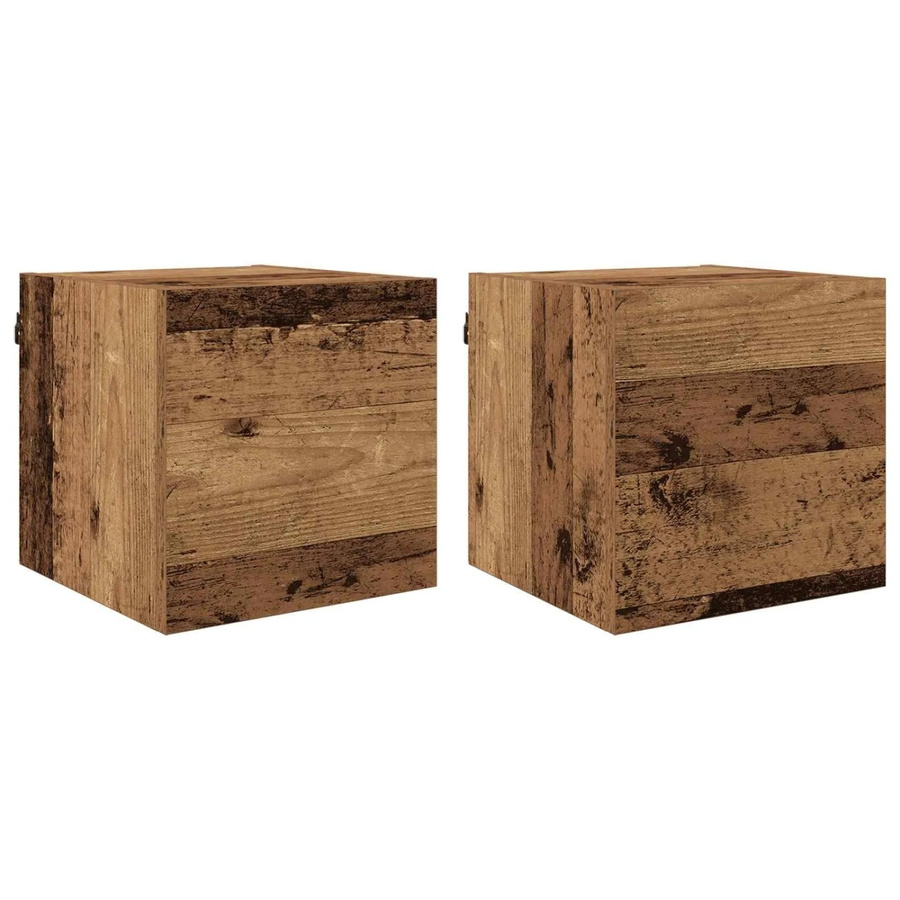 vidaXL TV-Schrank aus Holzwerkstoff in Braun mit modernem Design, B/T/H: 30,5 x 30 x 30 cm - Bild 1