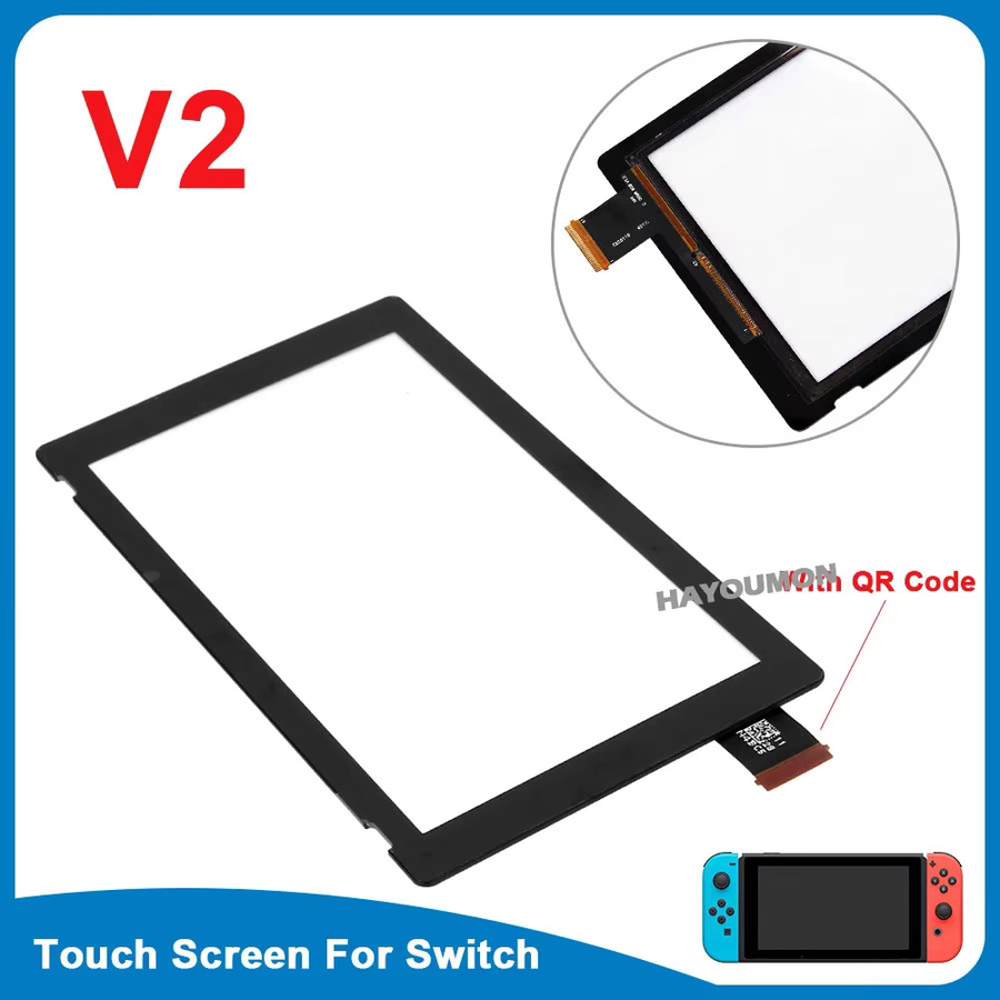 Pogopirate Touchscreen Digitizer für Nintendo Switch V1 und V2 in Schwarz - Bild 2