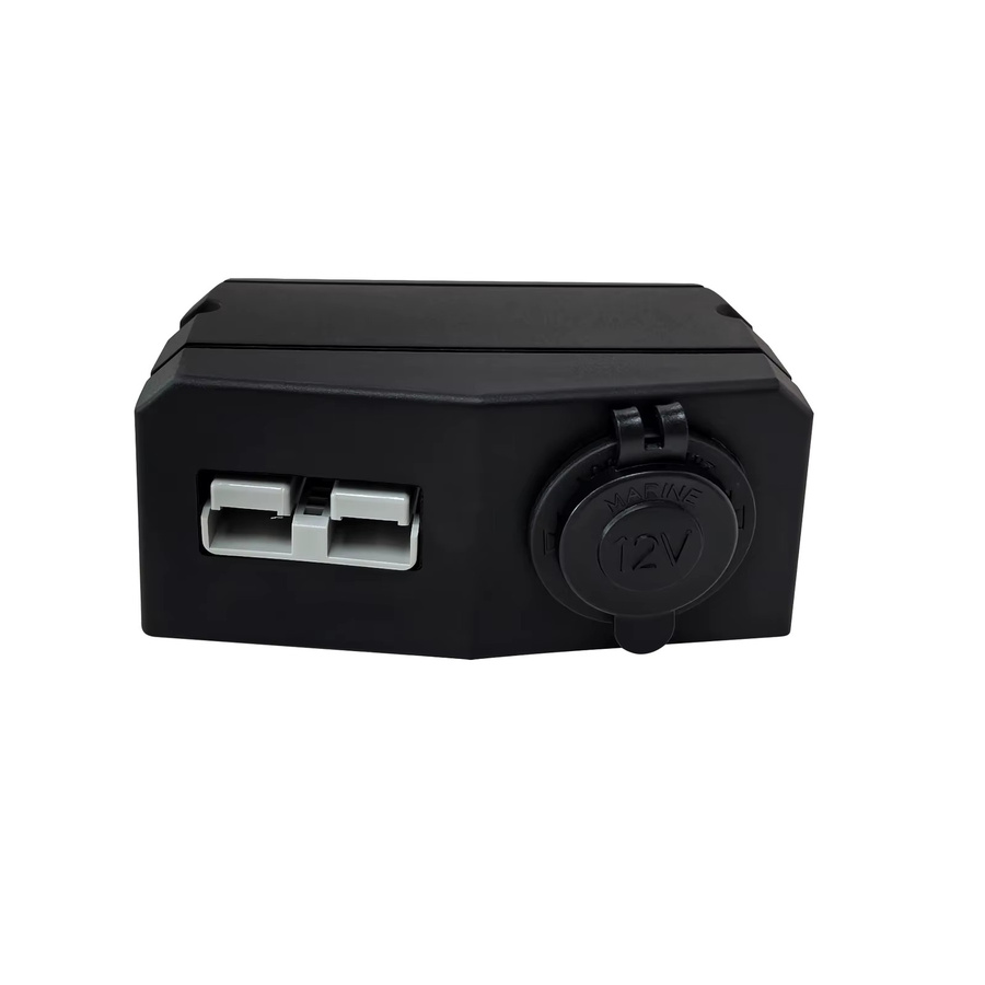 Anderson SB50-Style Power-Montagehalterung 50A, wasserdichte Hochleistungshalterung für 12 V/24 V, Schwarz - Bild 4