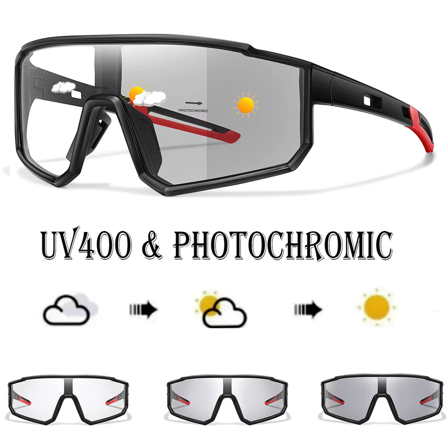LOISRUBY Sportsonnenbrille, Unisex, Vollrand, Kunststoff - Bild 3