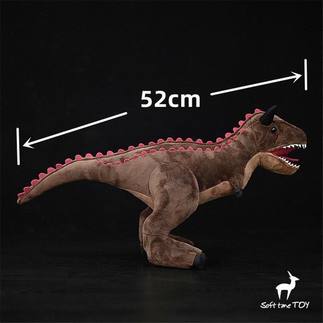 Yiran Health & Beauty Carnotaurus T-Rex Plüschtier, Dinosaurier, ab 3 Jahre - Bild 1