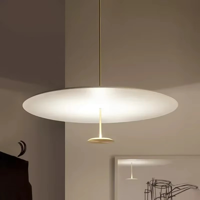 JIANKEXING Nordic LED Pendelleuchte im skandinavischen Design, Gold/Schwarz, für Wohnzimmer und Esszimmer - Bild 4