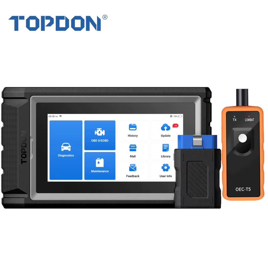 TOPDON AD800 BT OBD2 Allsystem-Scanner Professionelles Kfz-Diagnosegerät in Schwarz mit Bluetooth und aktiven Tests - Bild 7