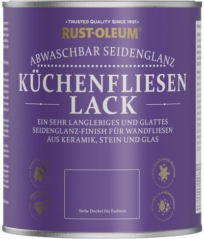 Rust-Oleum Küchenfliesenlack in Iris mit Seidenglanz, 0,75 l - Bild 1