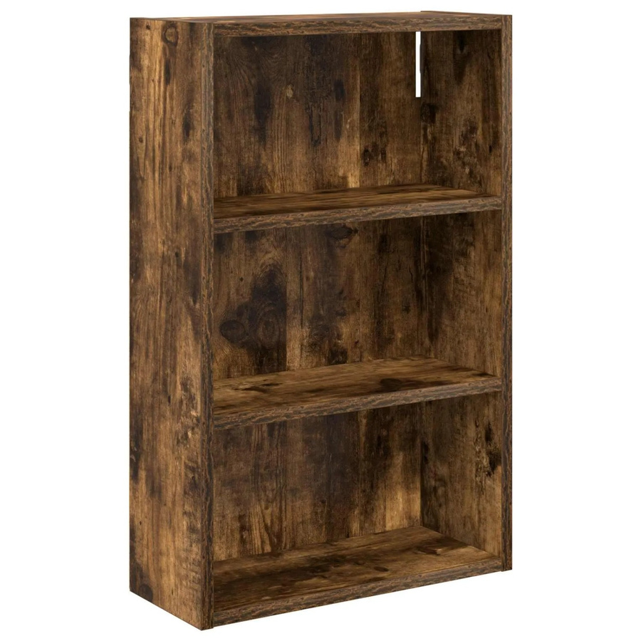 vidaXL Badezimmer-Wandschrank aus Holzwerkstoff in Geräucherte Eiche, Braun, B/T/H: 40 x 16 x 62,5 cm - Bild 2