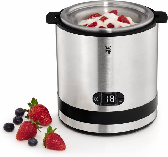 WMF KÜCHENminis Eismaschine 3-in-1 Eisbereiter in Silber, 300 ml - Bild 1