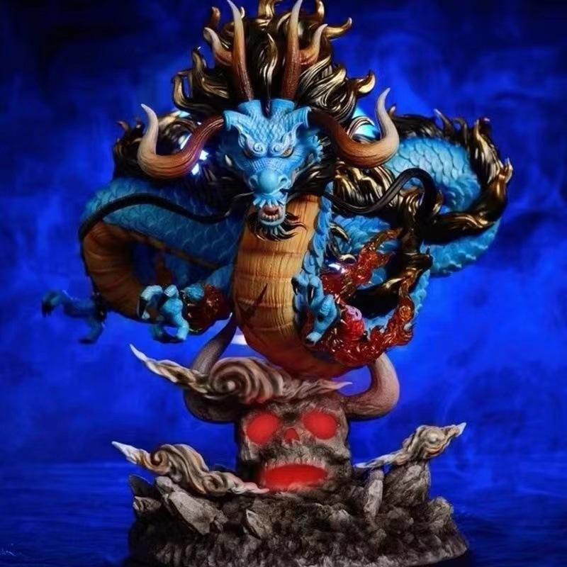 Yiran toy 1 One Piece Kaido Drachenform Actionfigur mit Lampe PVC - Bild 2