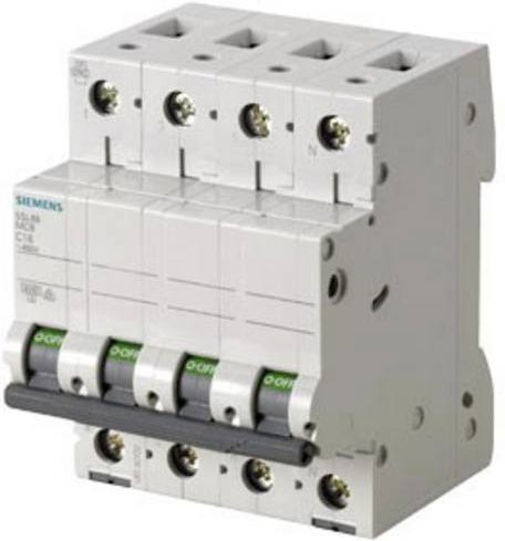 Siemens Leitungsschutzschalter 5SL6603-7 MCB 3A 400V Grau - Bild 1