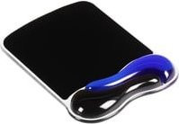Kensington Duo Gel Mauspad mit Handgelenkpolster in Blau-Grau, B: 18,2 cm, T: 24,0 cm, H: 2,5 cm - Bild 1