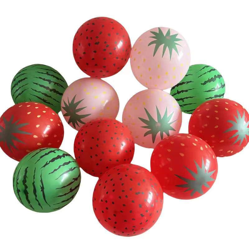 Alvparty Erdbeere Wassermelone Obst Ballon, 12 Zoll - Bild 4