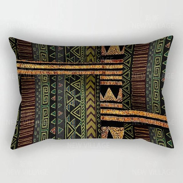 JMG Clothing Kissenbezug im Boho-Stil mit herbstlichem Pflanzenmotiv, Mehrfarbig, B/H: 30 x 50 cm - Bild 1