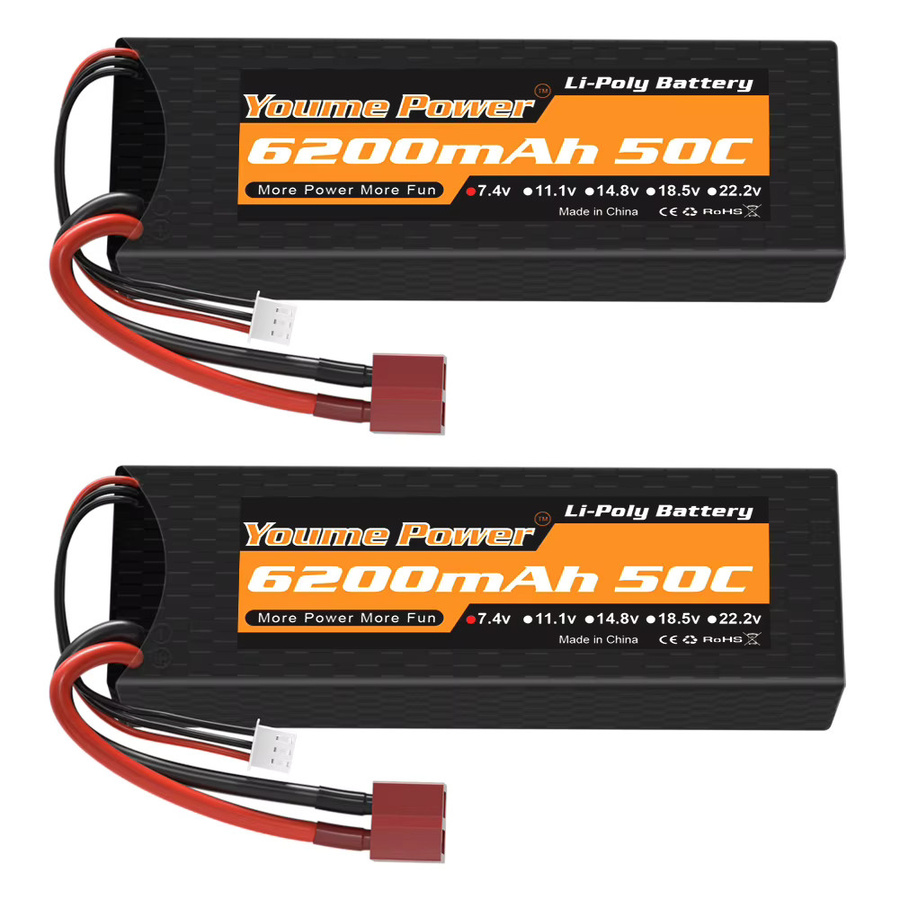 YOUME Lipo Batterie, 6200mah, Hard Case, Zubehör - Bild 6