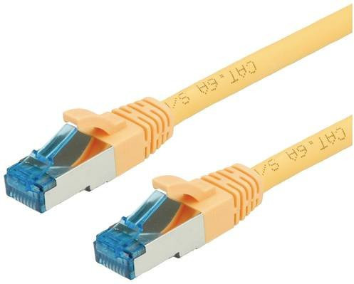 Value RJ45 Patchkabel CAT 6a S/FTP Ethernet LAN Gelb 3,00 m - Bild 1