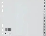Bene A-Z Register in Grau und Weiß, A4, aus Kunststoff und Papier - Bild 1