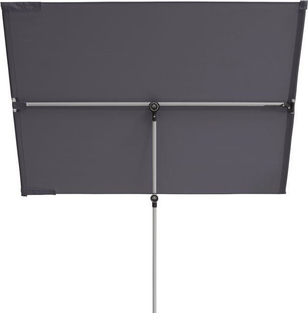 Doppler Balkonblende Active Anthrazit aus Polyestergewebe und Stahl, B: 180 cm, H: 130 cm - Bild 1