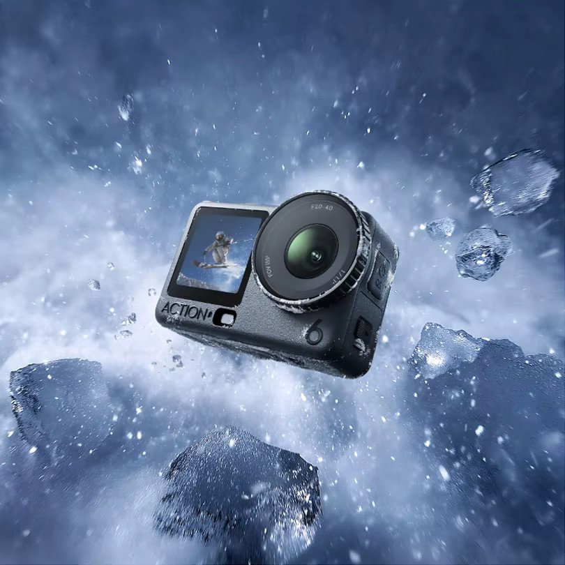 DJI Osmo Action 6 Actioncam mit 1/1,1-Zoll-Sensor, Ultra-HD 8K-Video und 50 GB integriertem Speicher - Bild 2