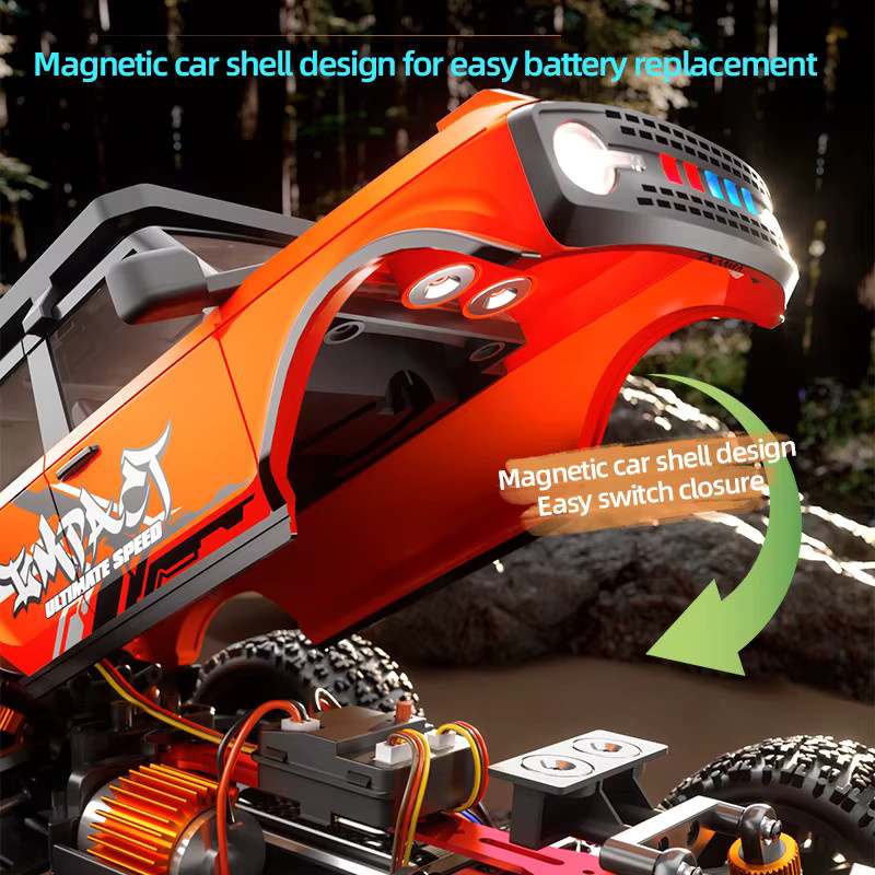 ZLL SG202 Pro RC Car, 1:20, 4WD, Off-road, Rot - Bild 4