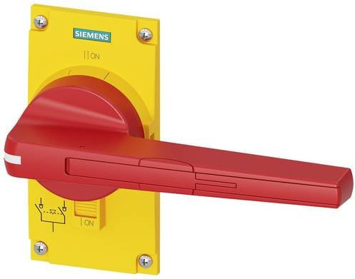 Siemens 3KC9501-2 3KC95012 Direktantrieb in Rot und Gelb, B: 25,4 cm, H: 18,0 cm, T: 14,05 cm - Bild 1