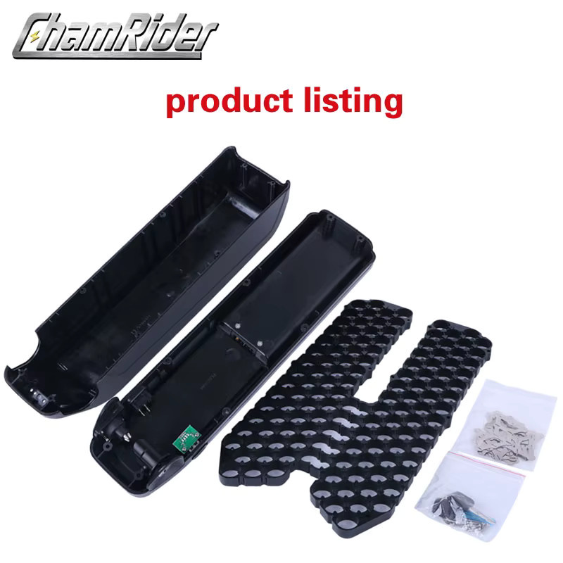 HaiLong E-Bike Batteriegehäuse mit USB-Ausgang in Schwarz, Modell SSE-077 - Bild 2