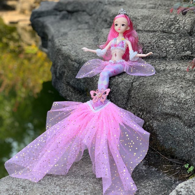 Mabesy Puppe mit Meerjungfrauenkleid, 45 cm, ab 3 Jahren - Bild 1