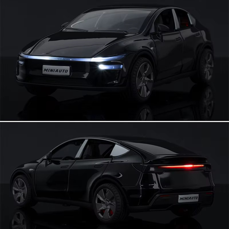 DuBeeBee Model Y Modell Auto-Modell, 1:32, Metallguss, mit Licht und Sound - Bild 2