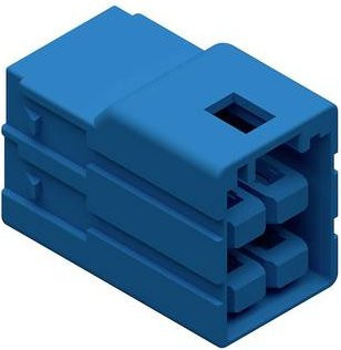 Molex Buchsengehäuse-Kabel Blau, 4 Polzahl, Rastermaß: 4.50 mm, 2069962401 - Bild 1