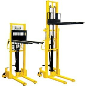 Noblelift Hochhubwagen SFH 10 in Gelb und Stahl mit 1600 mm Lifthöhe - Bild 1