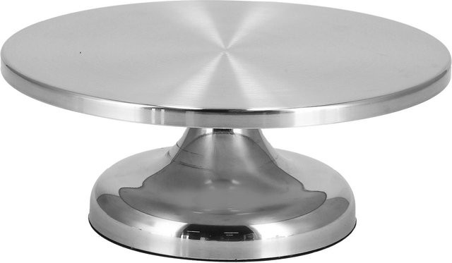 Aimo Tortendrehteller aus Aluminium in Weiß, 30 cm Durchmesser - Bild 1