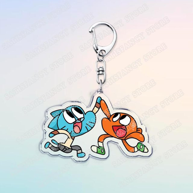 CHIC STUDIO Schlüsselanhänger Gumball Watterson, White, Unisex - Bild 1