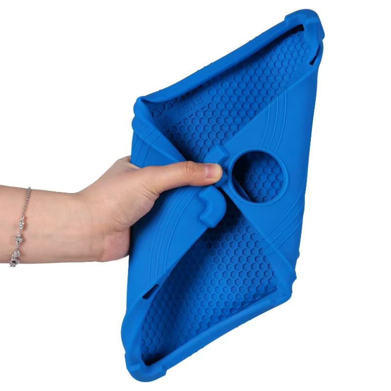 YOUQEEC Funda für DOOGEE U11 / U11PRO in Blau oder Lila, stoßfeste Silikon-Tablet-Hülle mit integriertem Ständer - Bild 5