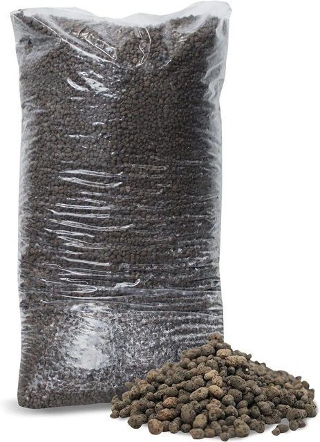 Galamio Blähton Mittel 4-10 mm, Spezialsubstrat für Zimmerpflanzen und Garten, 40 l, Braun - Bild 1