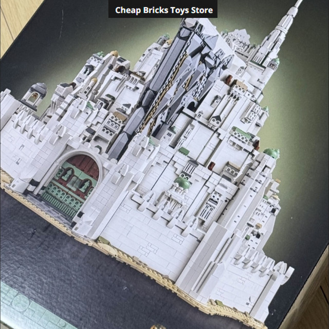 Hot Toys The City Capital Minas Tirith, DIY-Bausteine, 8278 Teile - Bild 1