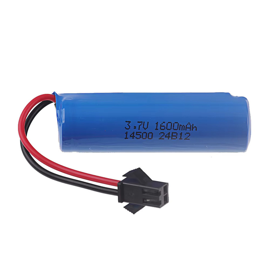 RC.BURST Wiederaufladbarer Lithium-Akku 14500 3,7V 1200mAh Blau für JJRC C2 D828 RC Auto Ersatzteile - Bild 2