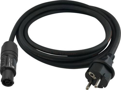HAWA R7028 Strom Anschlusskabel Schwarz IP44 Länge: 5,00 m - Bild 1