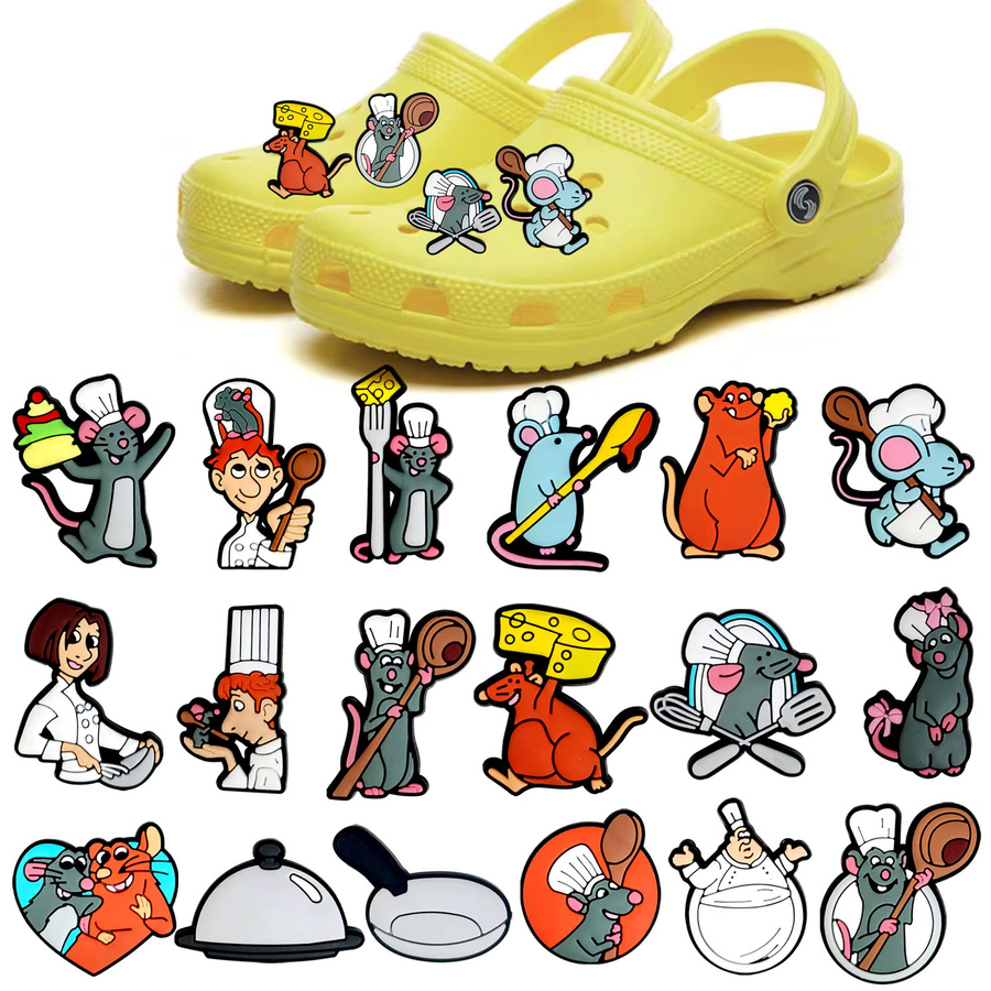 Hot Toys Ratatouille Charms Pins für Schuhe - Bild 2