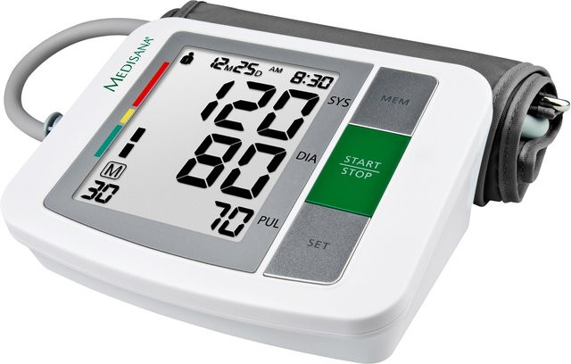 Medisana Oberarm-Blutdruckmessgerät BU 512 zur präzisen Blutdruck- und Pulsmessung in Weiß oder Schwarz - Bild 1