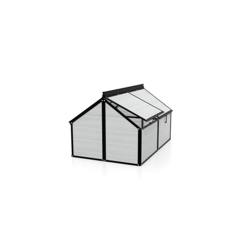 Vitavia Frühbeet Gaia Jumbo schwarz mit Polycarbonat und Aluminium, B/T/H: 119 x 83 x 72 cm - Bild 2