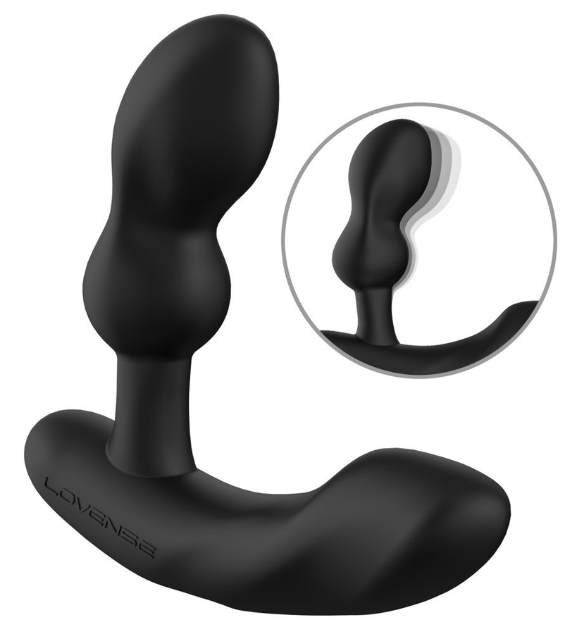 Lovinse Analvibrator Edge 2 in Schwarz mit App-Steuerung - Bild 2