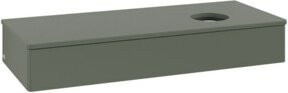 V&B Waschtischunterschrank Antao mit Beleuchtung, grau lackiert, B/T/H: 120 x 50 x 19 cm - Bild 1