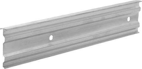 Sarei Kappleiste aus Aluminium in Braun und Silber, B/H: 60 x 5,6 mm, Länge: 2000 mm - Bild 1