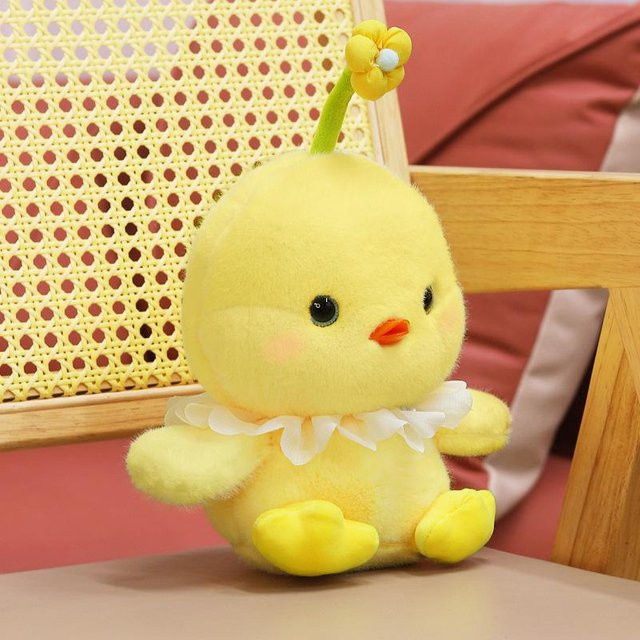 Süße Küken Entchen Puppe, Plüschpuppe, 25cm - Bild 1
