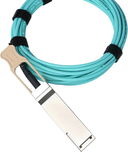 GIGABYTE BlueOptics Aktives Optisches Kabel QSFP28-AOC-2M, 100GBASE-SR4, Ethernet/LAN, 2 Meter - Bild 1