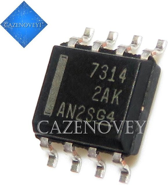 10 Stück Chipsatz THS7314DR THS7314 in Schwarz SOP-8 - Bild 1